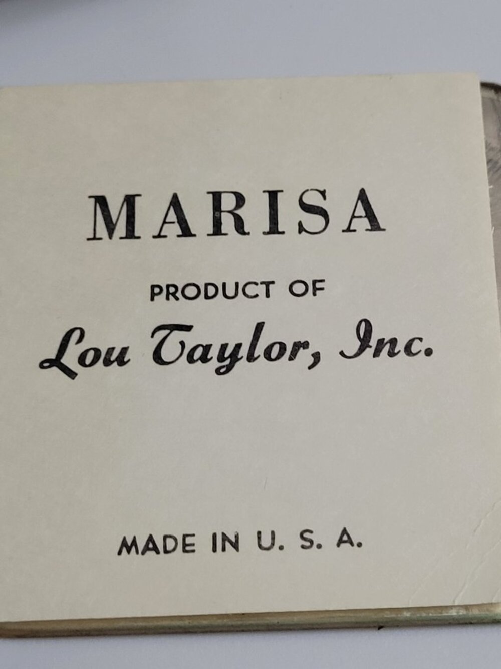 Vintage Lou Taylor satin purse